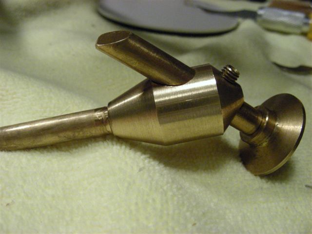 45 Degree Angle Adapter from the Omni Faceting Machine