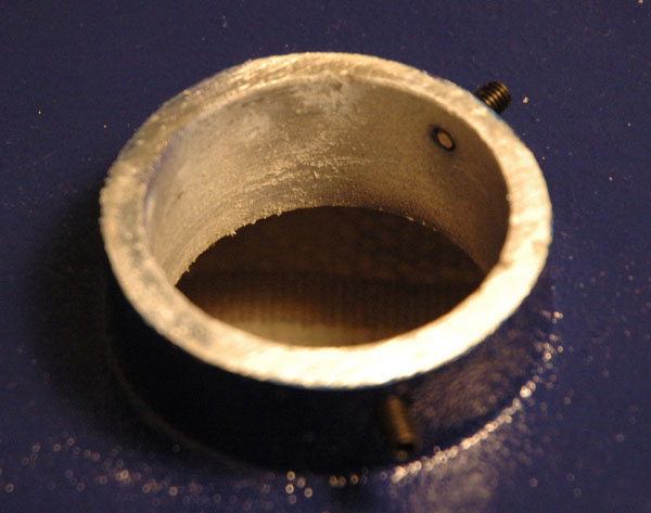 Omni Splash Pan Corrosion close-up