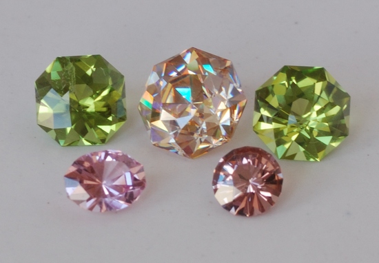 Pakistani Peridot, Strontium Titanate, Colour-Shift Garnet, Mahenge Spinel