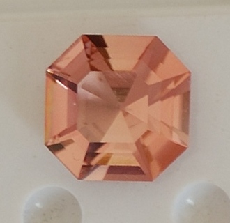 3.39ct Nigerian Pink Tourmaline, 9.4mm square