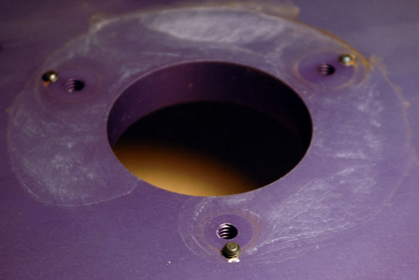 Omni Base Plate Corrosion Marks