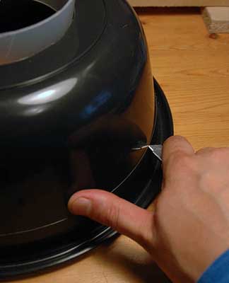 Cutting the Bowl to Proper Height