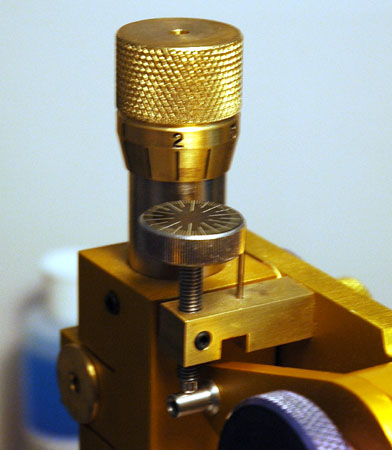 Omni Faceting Head Fine Angle Adjuster detail