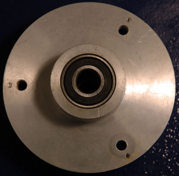 Spindle Housing bottom close-up