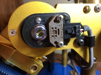 The Omni-e digital encoder with the cover removed. Courtesy Christa Starr